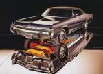 Dodge Monaco 4-Door Hardtop 1973 года